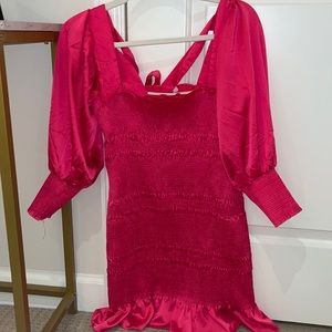 Hot pink do+be dress